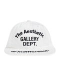 GALLERY DEPT. The Aesthetic of Indifference Cap White - MAISONDEFASHION.COM