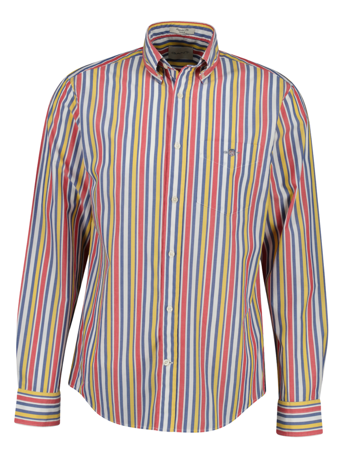 GANT Multistripe Poplin Shirt Multicolour - MAISONDEFASHION.COM