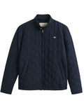 GANT Quilted Windcheater Evening Blue - MAISONDEFASHION.COM