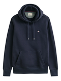 GANT Shield Hoodie Evening Blue - MAISONDEFASHION.COM
