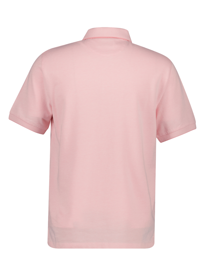 GANT Two-Toned Polo Shirt Washed Pink - MAISONDEFASHION.COM