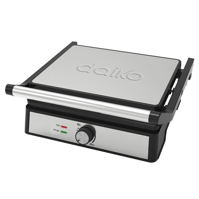 Grill panini inox ouverture 90-180 degrés granite Daiko