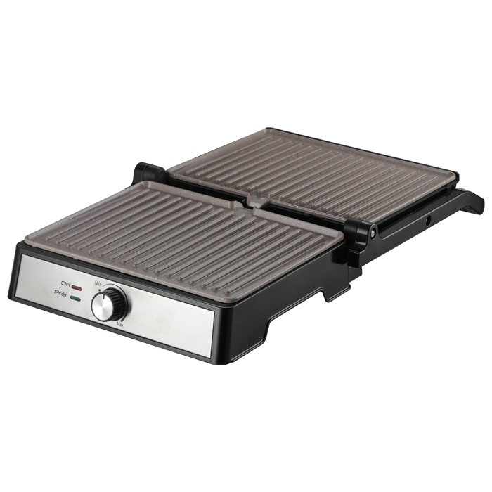 Grill panini inox ouverture 90-180 degrés granite Daiko