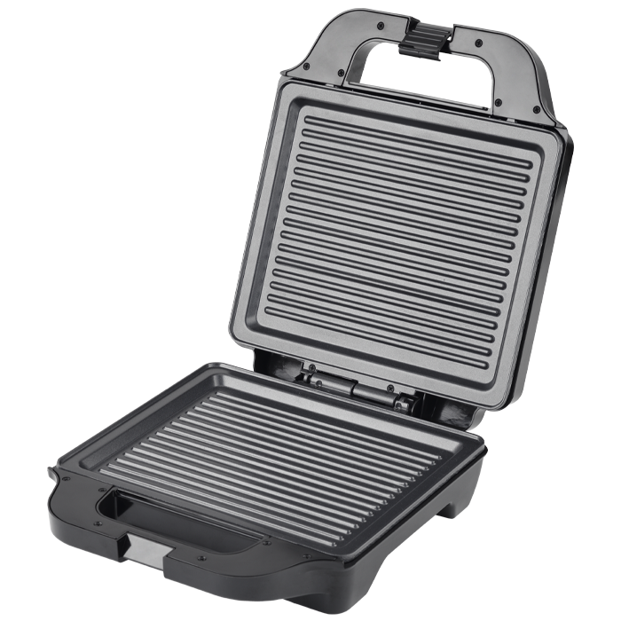 Grill panini inox revêtement Téflon Daiko
