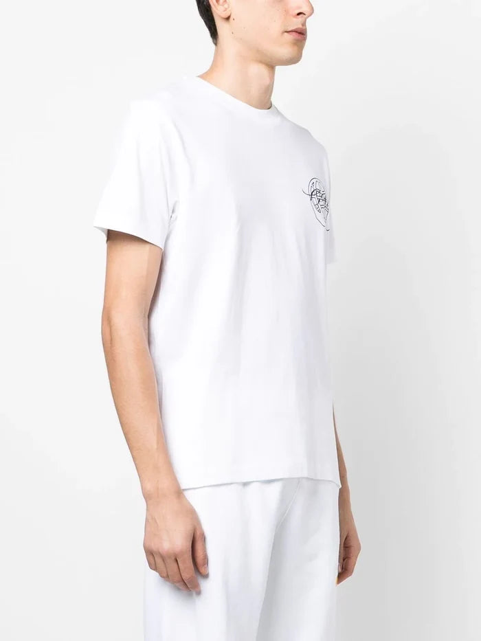 OFF-WHITE Hand Arrow Slim S/S Tee White/Black - MAISONDEFASHION.COM