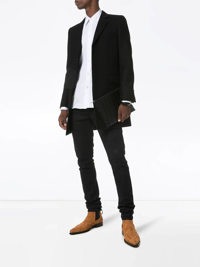 Alexander McQueen Harness Shirt White/White - MAISONDEFASHION.COM