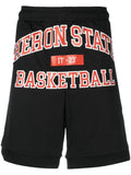 HERON PRESTON 23 Basketball Shorts Black/Red - MAISONDEFASHION.COM