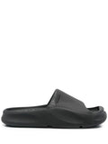 HERON PRESTON Eco Moulded Sliders Black - MAISONDEFASHION.COM