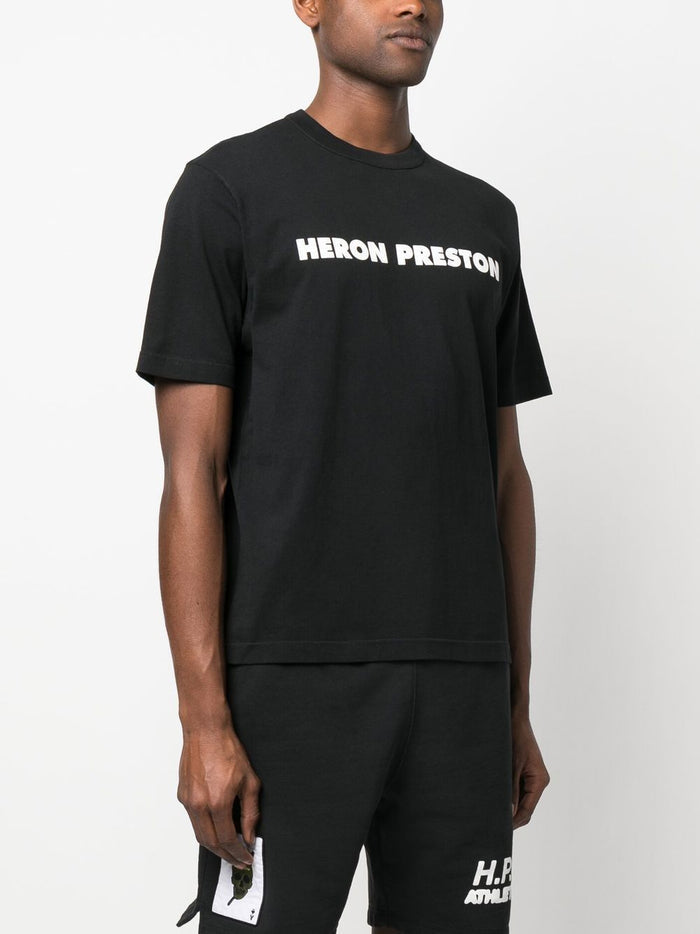 HERON PRESTON This Is Not S/S T-shirt Black - MAISONDEFASHION.COM