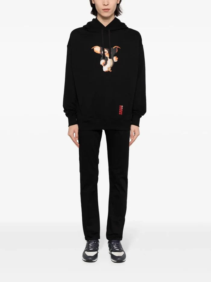 HUGO MEN 708 Slim-Fit Jeans Black - MAISONDEFASHION.COM