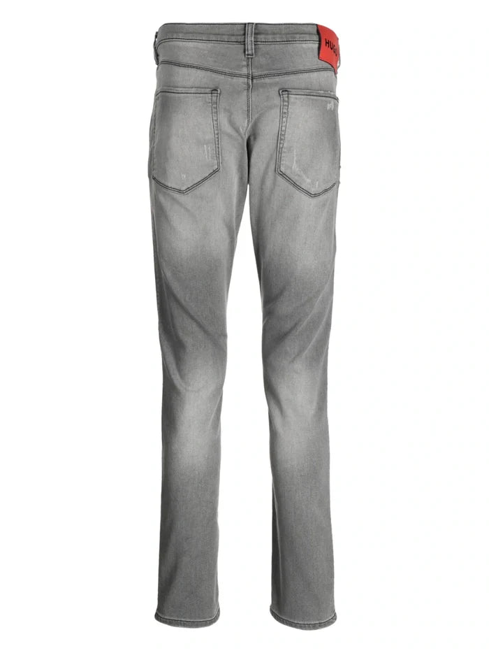 HUGO 734 Jeans Light Grey - MAISONDEFASHION.COM