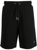 HUGO Bermuda Shorts Black - MAISONDEFASHION.COM