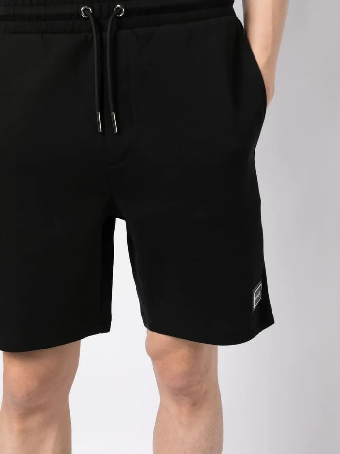 HUGO Bermuda Shorts Black - MAISONDEFASHION.COM
