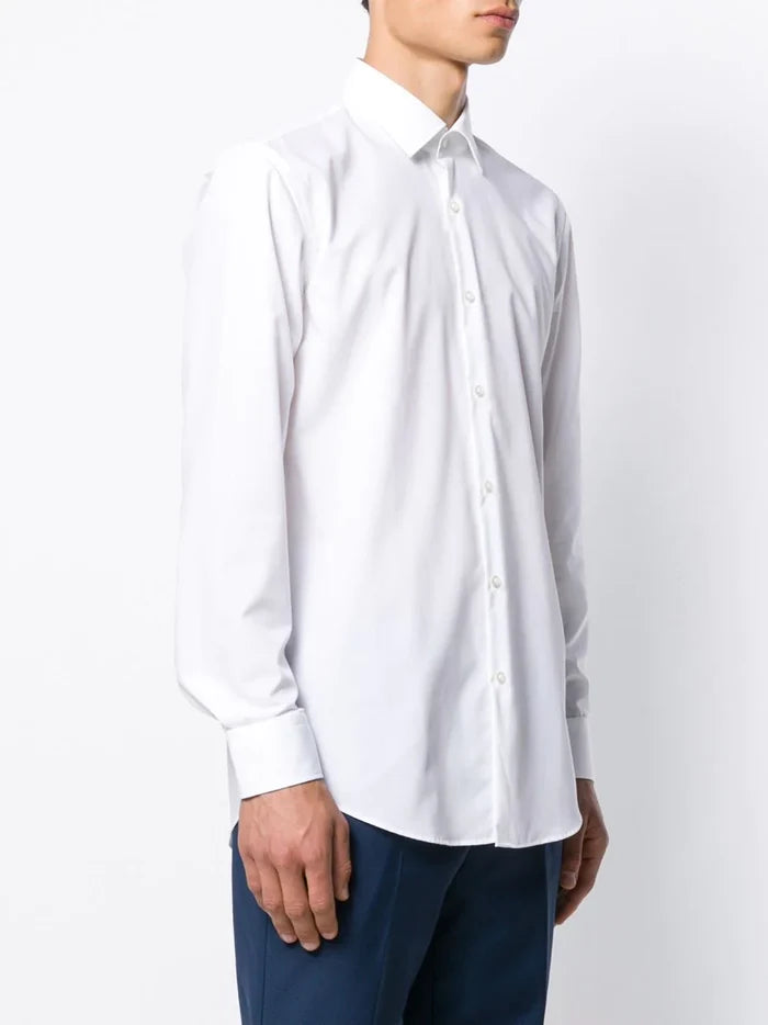 HUGO Classic Shirt White - MAISONDEFASHION.COM