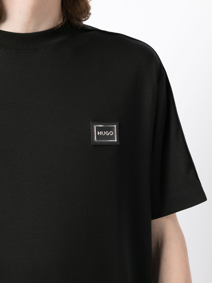 HUGO Dalix T-shirt Black - MAISONDEFASHION.COM