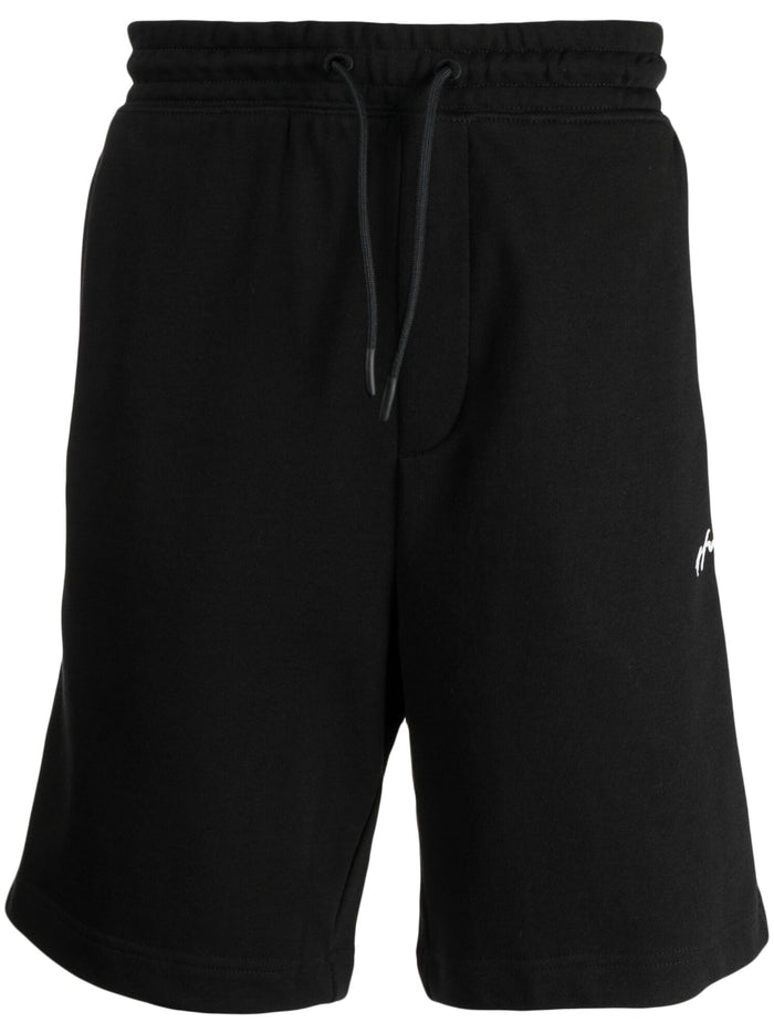 HUGO Dampinas Shorts Black - MAISONDEFASHION.COM