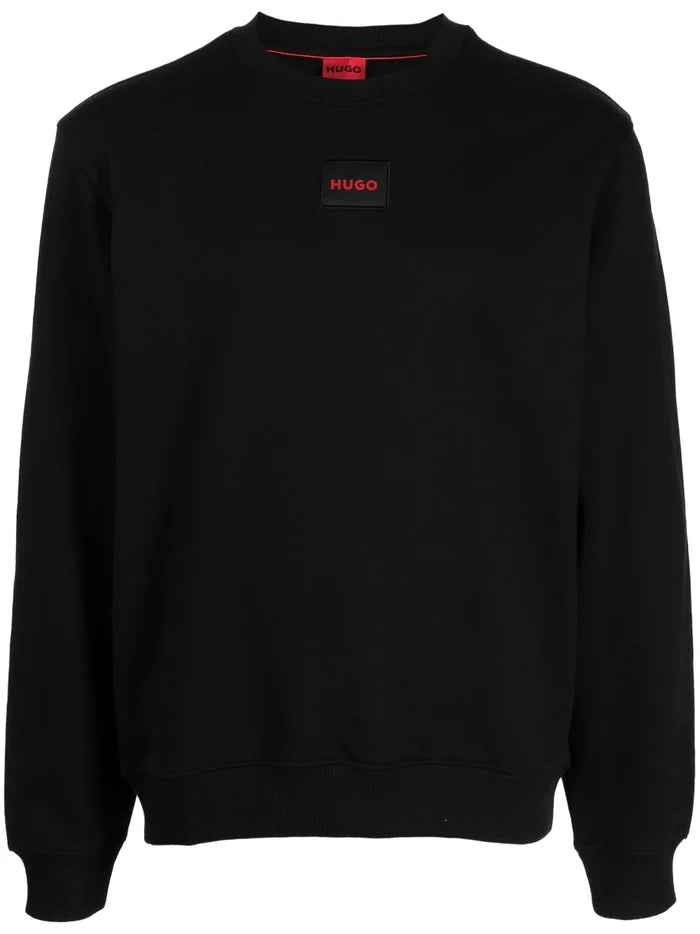 HUGO Diragol Sweatshirt Black - MAISONDEFASHION.COM