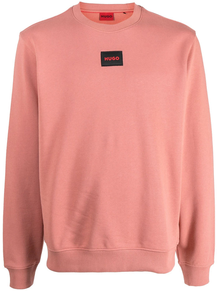 HUGO Diragol Sweatshirt Pink - MAISONDEFASHION.COM