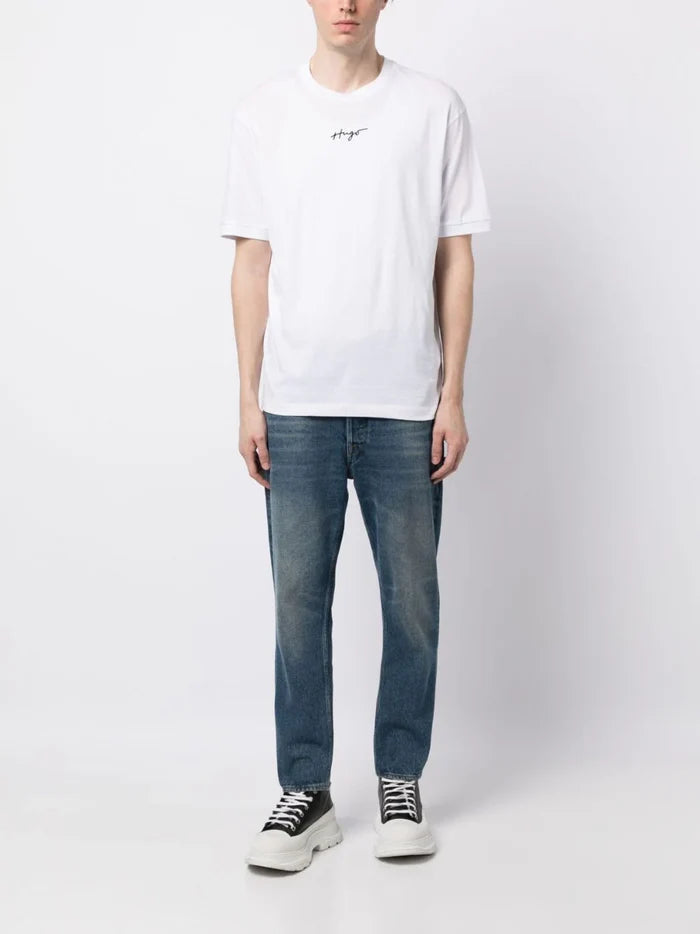 HUGO Dontevideo T-shirt White - MAISONDEFASHION.COM