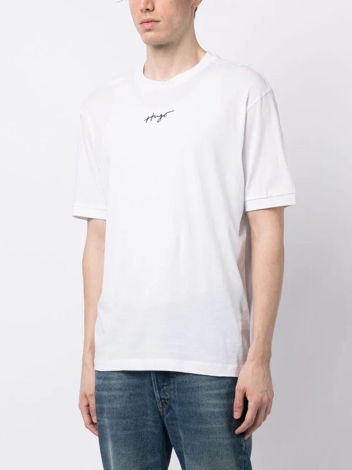 HUGO Dontevideo T-shirt White - MAISONDEFASHION.COM