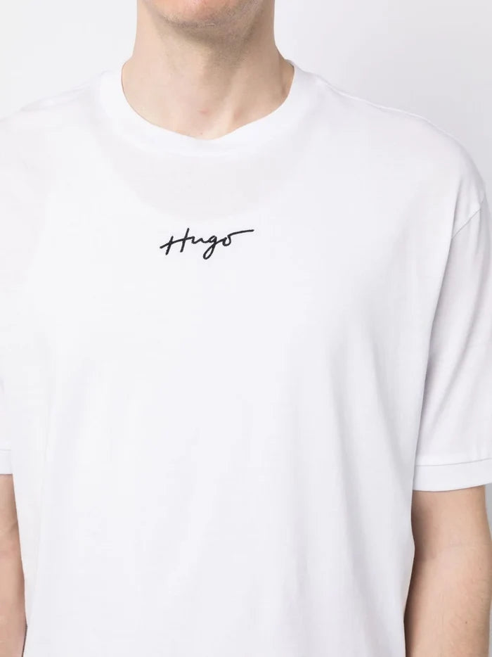 HUGO Dontevideo T-shirt White - MAISONDEFASHION.COM
