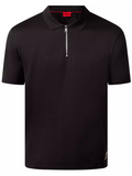 HUGO Dozelot Polo Shirt Black - MAISONDEFASHION.COM