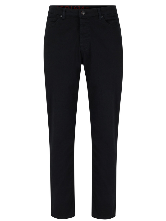 HUGO 634 Jeans Black - MAISONDEFASHION.COM
