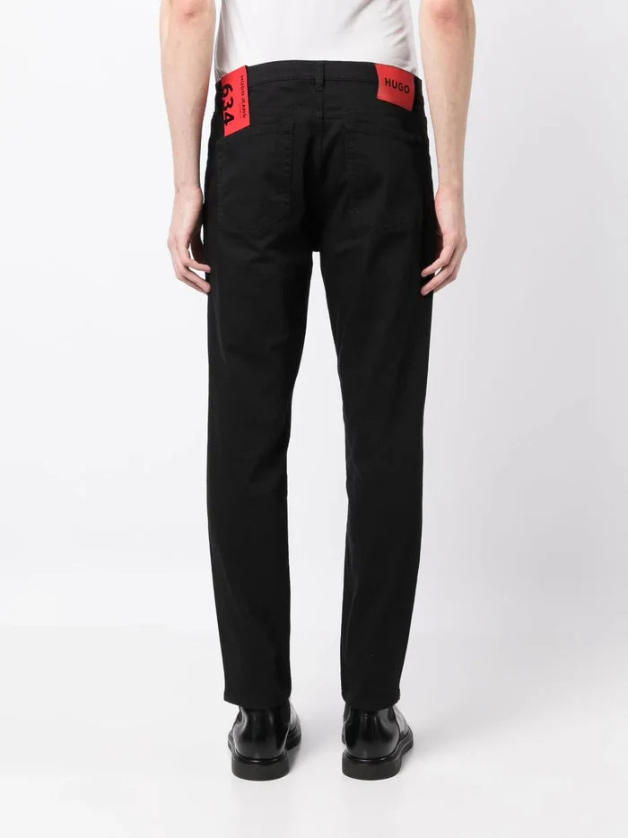 HUGO 634 Jeans Black - MAISONDEFASHION.COM