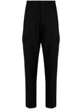 HUGO MEN Performance Stretch Slim Fit Trousers Black - MAISONDEFASHION.COM