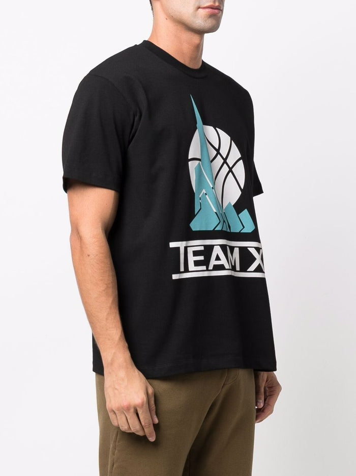 JUST DON Team X T-Shirt Black - MAISONDEFASHION.COM
