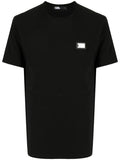 KARL LAGERFELD logo plaque T-shirt - MAISONDEFASHION.COM