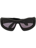 OFF-WHITE Katoka Sunglasses Black/Dark Grey - MAISONDEFASHION.COM