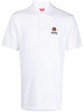 KENZO Boke Flower Polo Shirt White - MAISONDEFASHION.COM