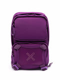 KENZO Cross Logo Bag With Strap Purple - MAISONDEFASHION.COM