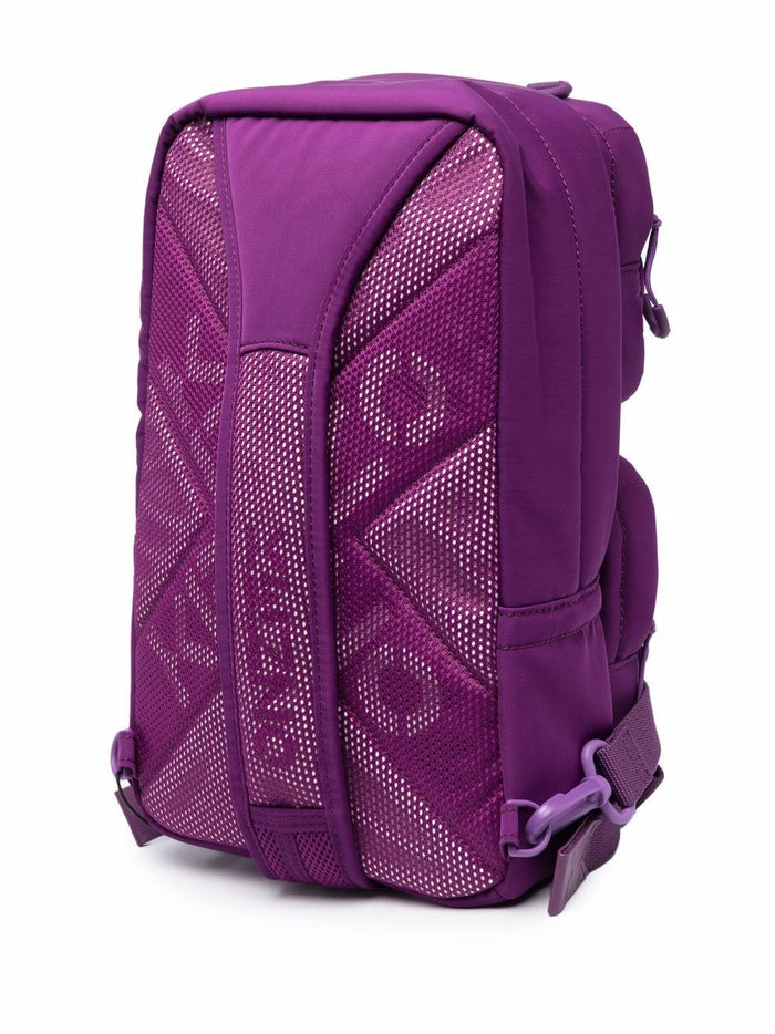 KENZO Cross Logo Bag With Strap Purple - MAISONDEFASHION.COM