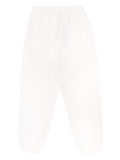 VERSACE KIDS Boys Logo Sweatpants White - MAISONDEFASHION.COM