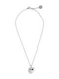VERSACE KIDS Crystal Heart Necklace Silver - MAISONDEFASHION.COM