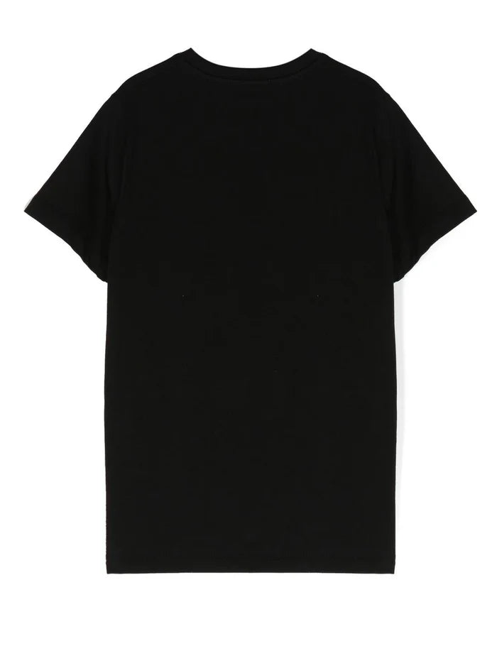 VERSACE KIDS Medusa Cup T-shirt Black/Multicolour - MAISONDEFASHION.COM