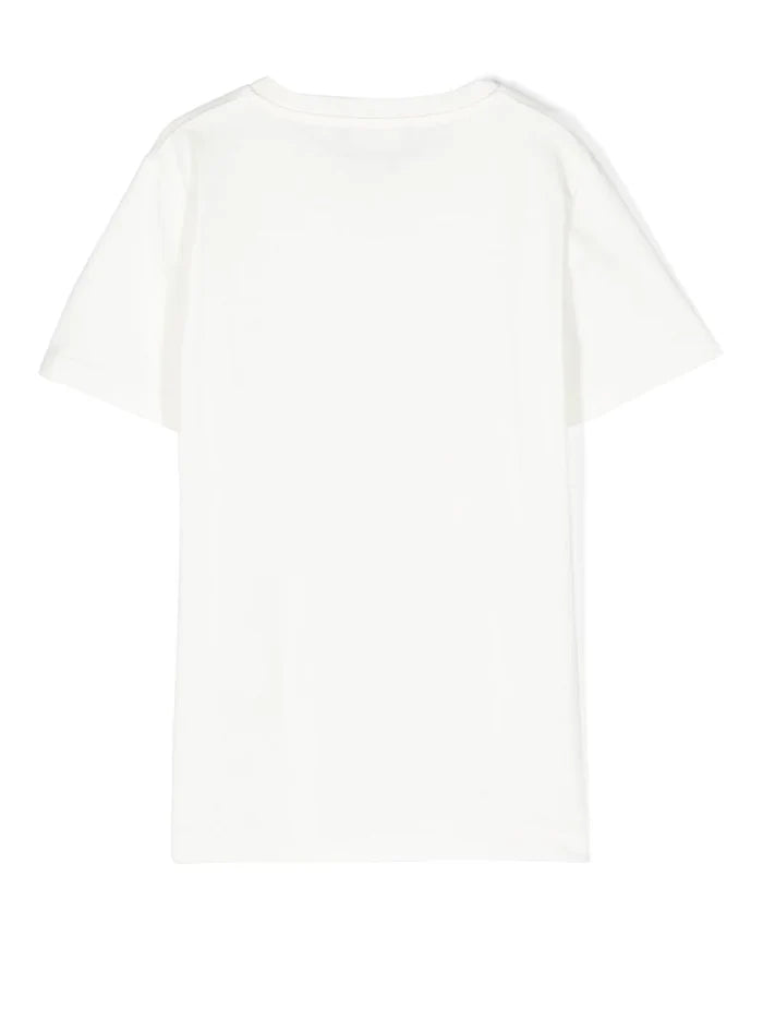 VERSACE KIDS Medusa Cup T-shirt White/Multicolour - MAISONDEFASHION.COM
