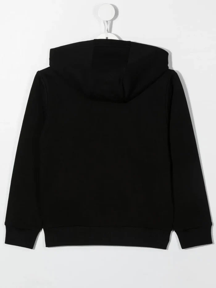 VERSACE KIDS Medusa Logo Zip Up Jacket Black - MAISONDEFASHION.COM