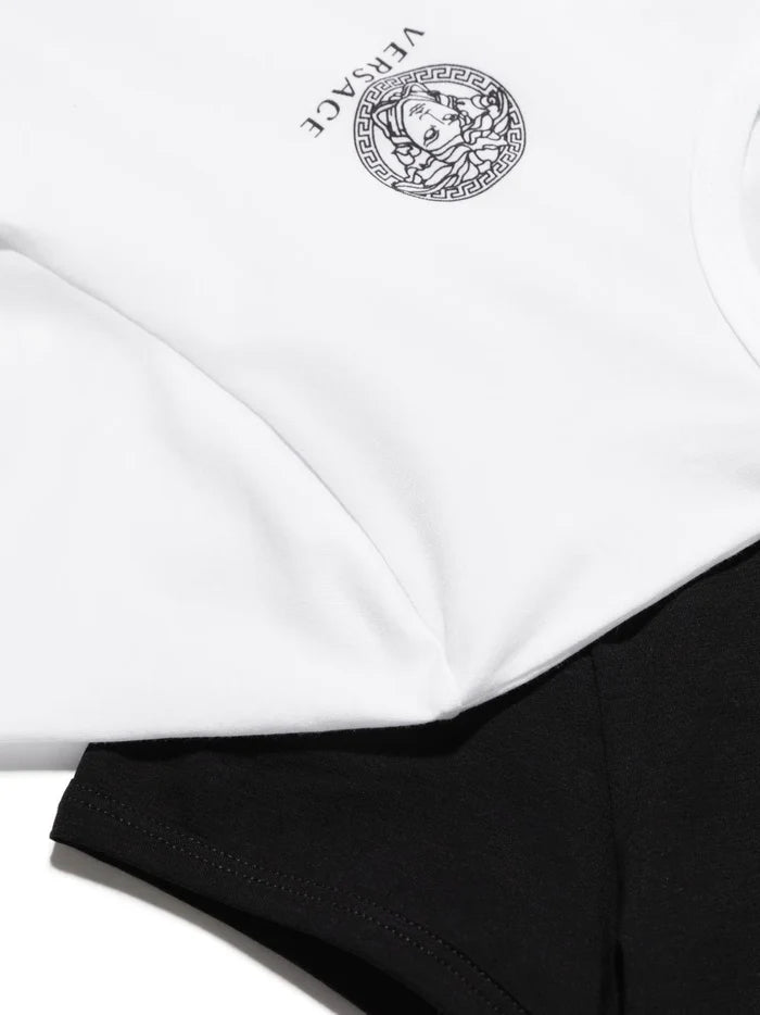VERSACE KIDS Medusa motif T-shirt (pack of 2) - MAISONDEFASHION.COM