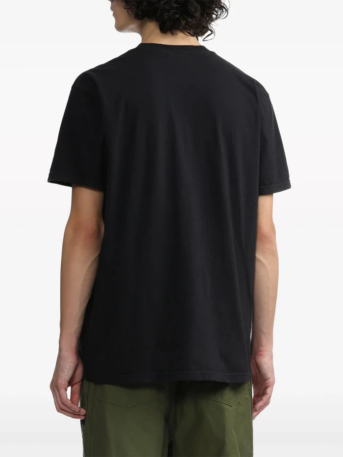 KIDSUPER Comedie Print Cotton T-Shirt Black - MAISONDEFASHION.COM