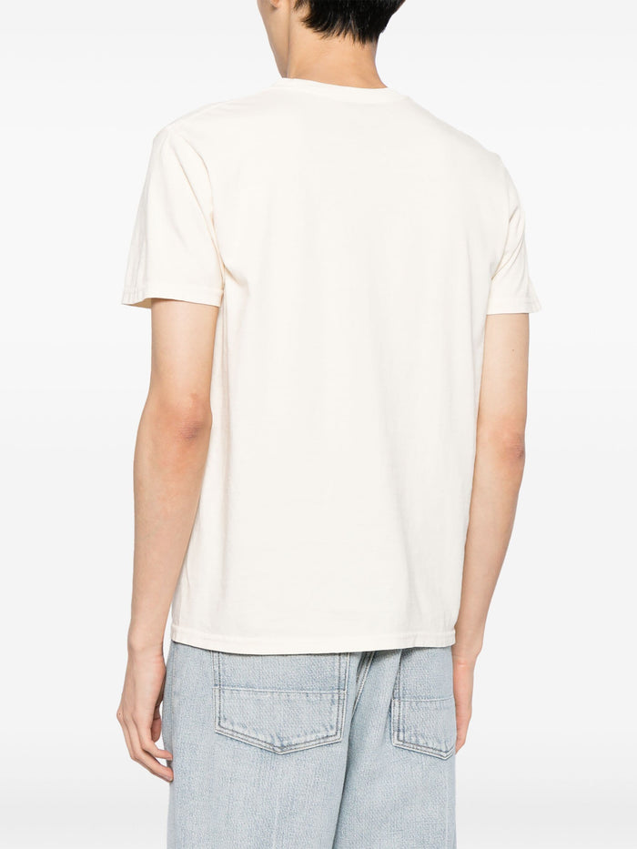 KIDSUPER Kissing Bags Print Cotton T-Shirt White - MAISONDEFASHION.COM