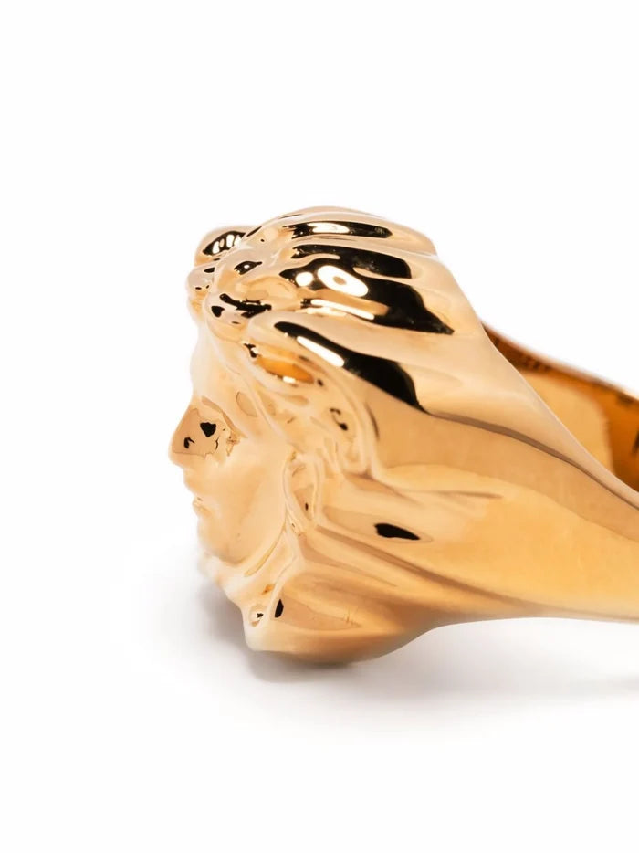 VERSACE La Medusa Ring Gold - MAISONDEFASHION.COM