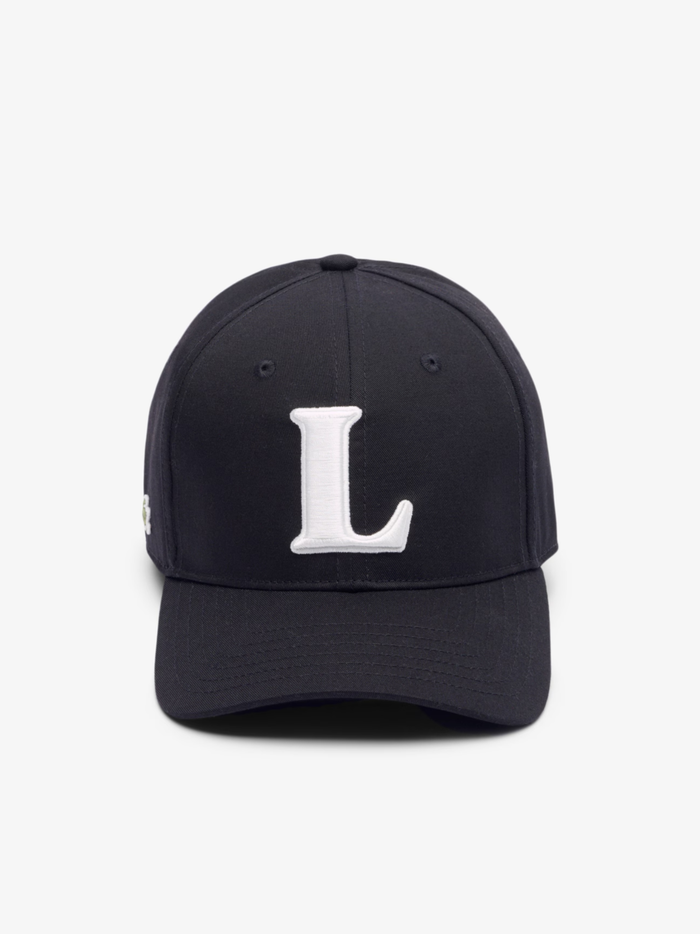 LACOSTE 3D Embroidered Baseball Cap Black - MAISONDEFASHION.COM