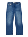 LACOSTE 5 Pocket Straight Cut Jeans Dark Blue - MAISONDEFASHION.COM