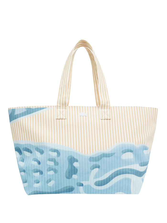 LACOSTE Anna XL Tote White Light Natural