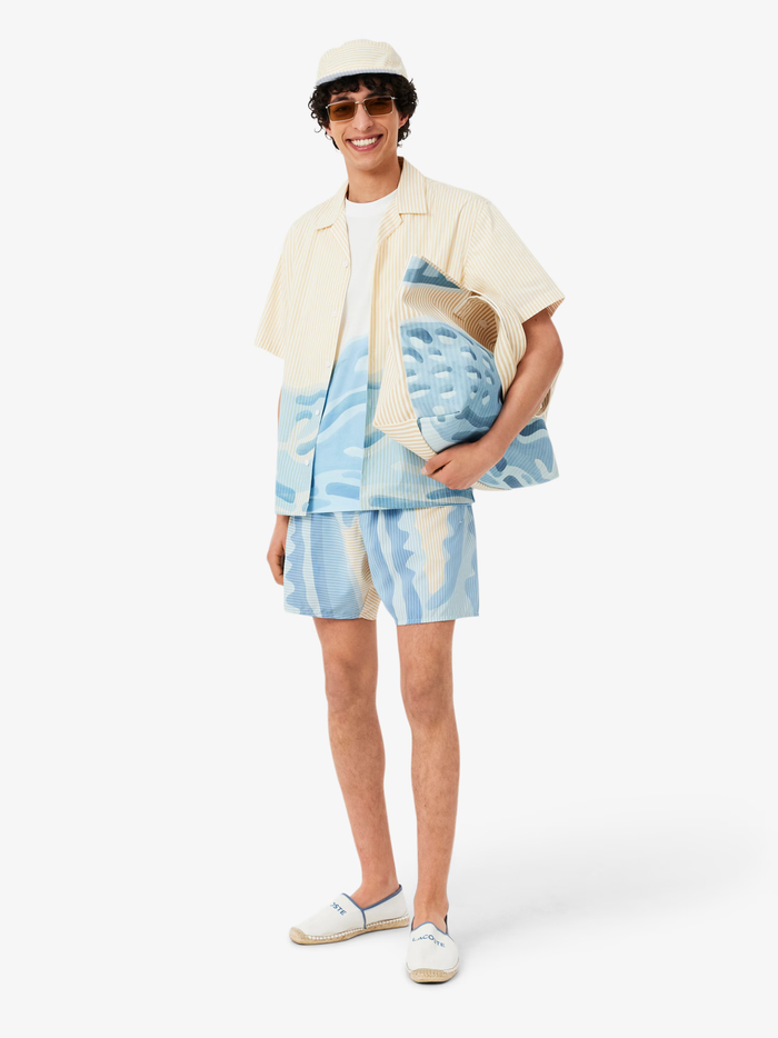 LACOSTE Anna XL Tote White Light Natural
