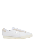 LACOSTE Aura Leather Sneakers White/Off White - MAISONDEFASHION.COM