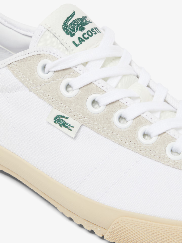 LACOSTE Backslam sneakers rubber outsole with textured grip pattern and LACOSTE branding detail